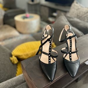 Nine West Sling Back Pumps - black